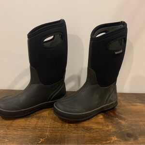 BOGS Black Neoprene Boots
